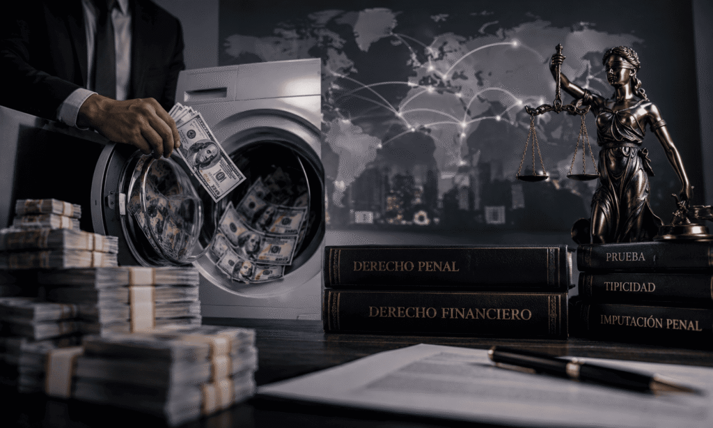 El Lavado de Activos, Prueba, Tipicidad e Imputación Penal